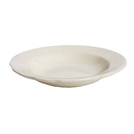 TUXTON CHINA Shell 8.88 in. Scalloped Rim Soup Bowl - American White - 2 Dozen TSC-003